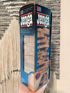 Vintage 1986 Jenga Game